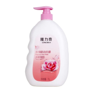 1000g隆力奇玫瑰精油水嫩细滑沐浴露