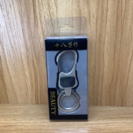 Y001钥匙扣十八子*40