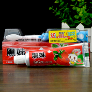 50gQQ兔黑妹牙膏(草莓)1*12