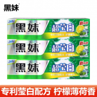 200g黑妹超莹白牙膏1*6