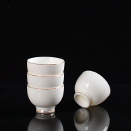 SYY宝石描金手工福杯/10